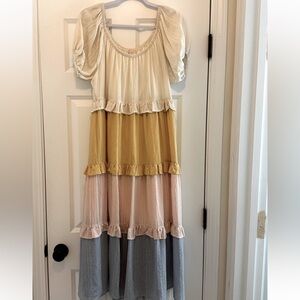 Love Colette Tiered Ruffle Dress